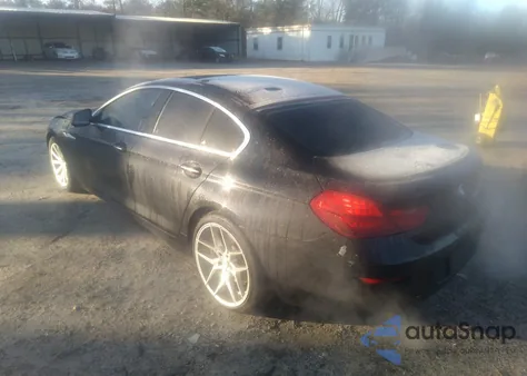 2014 BMW 640I Gran Coupe from USA, damaged, VIN WBA6A0C55EDZ04549